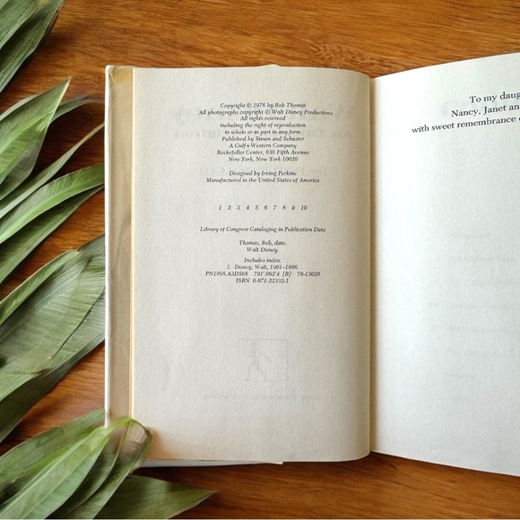 Walt Disney: An American Original by Bob Thomas – 1976 Hardcover - Picture 11 of 13